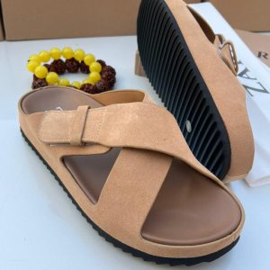 Fendi Palm Slippers